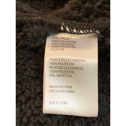 Weatherproof Mens Faux Fur-Lined Zip Jacket Sz Large Dusty Olive NWT