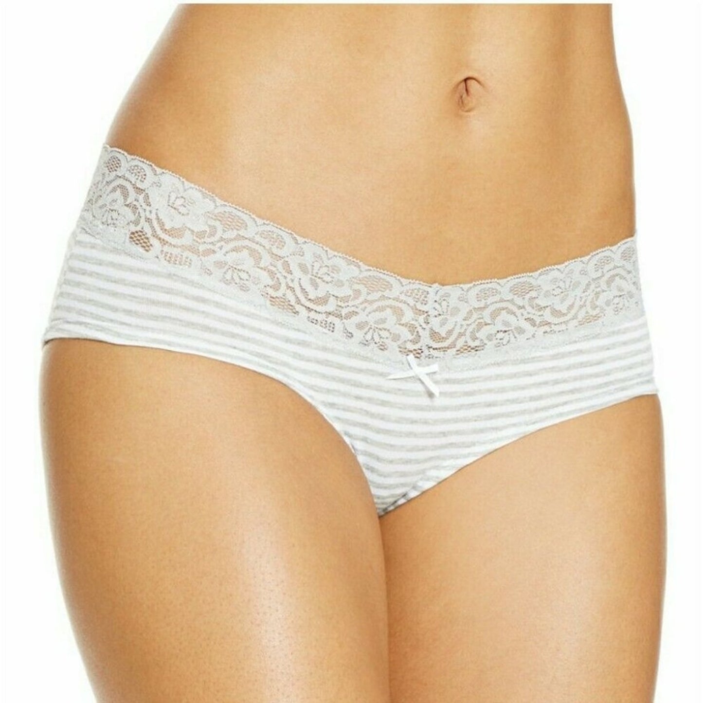 NWT Jenni Cotton Wide Lace Sissy Hipster Underwear Size XSmall
