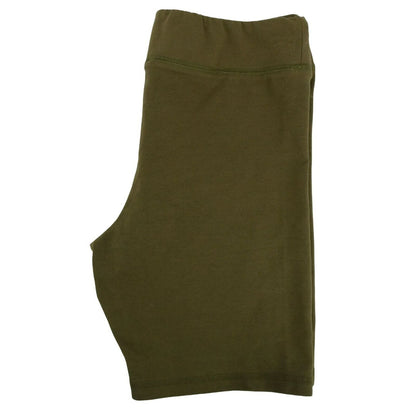 Freshman Bike Shorts Olive Green Kids Size Large/12-14 NWT Soft Stretchy