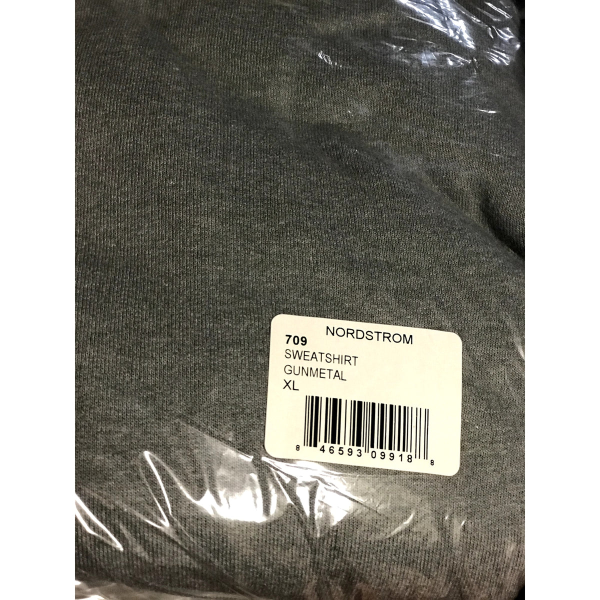 Original Paperbacks NWT Gunmetal Grey Sweatshirt Drawstring Hoodie XL new casual