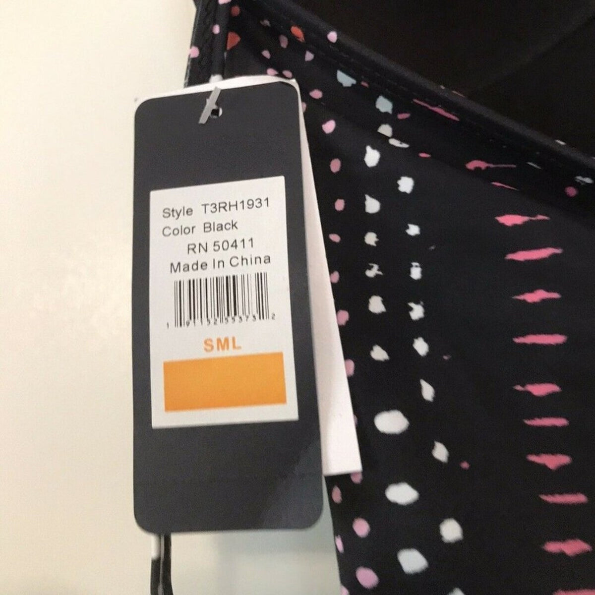 Rachel Roy Halter Spotted Padded One Piece Swim Size Small