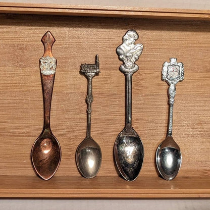 Vintage Spoons Lot 4 England Prince William Princess Diana Westminster Abbey