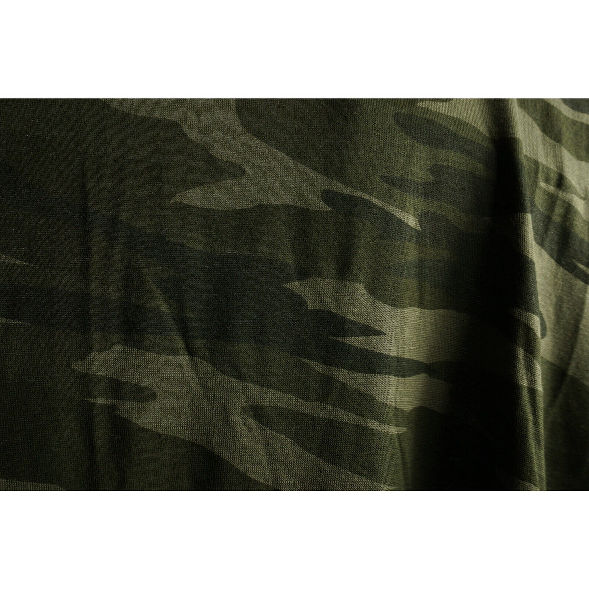 Sweet Romeo Camo Green size XS NEW Thumbhole Long Sleeve Stretch Jersey Top