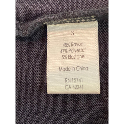 PJ Salvage Long Sleeve Graphic Stars Drawstring Hoodie Sz Small in Charcoal NWT