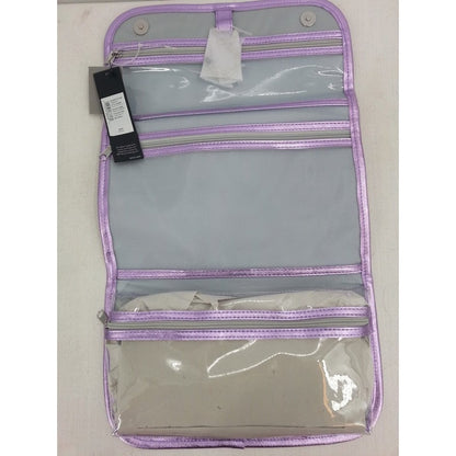 Tahari Hanging Case Travel Lilac Sweethearts Cosmetics Lingerie NEW Floral
