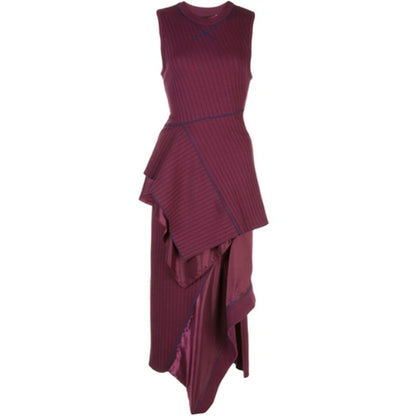 Sies Marjan Tanya Asymmetrical Red Dress NEW Size 2 US Size 6 UK Designer