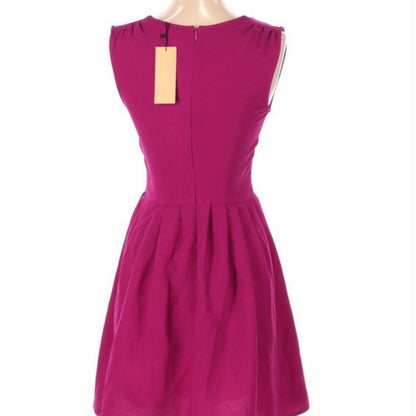 Collective Concepts Pink Casual Dress Sleeveless Size XS