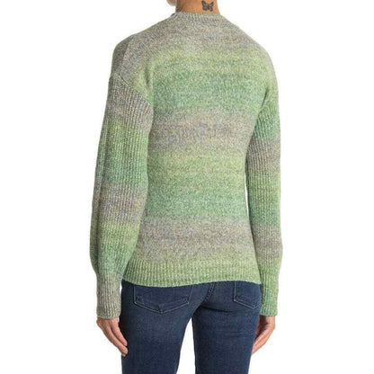 Abound Marled Knit Pullover Sweater XS/Extra Small in Teal Cyrus Space Dye NWT