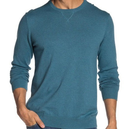 Lot of 2 Wallin & Bros Classic Crew Neck Sweater 1 blue 1 gray Size XL