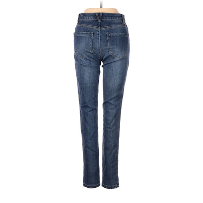 Wit & Wisdom Jeans Size 0 Blue Distressed Denim Skinny Mid Rise Pants