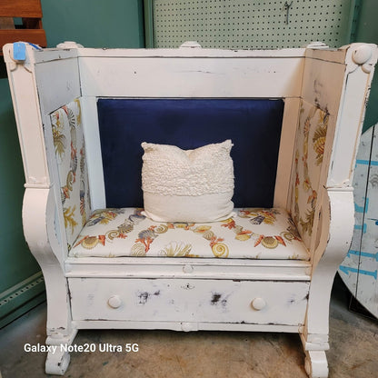 Secondhand Sandies: burgundy and gold Full or Queen thick comforter