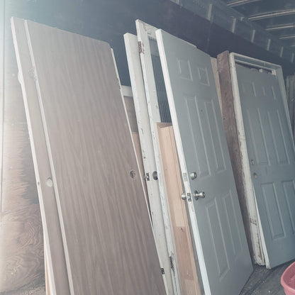 Architectural Salvage Doors and Windows. Many Sizes to dig thru. Come by