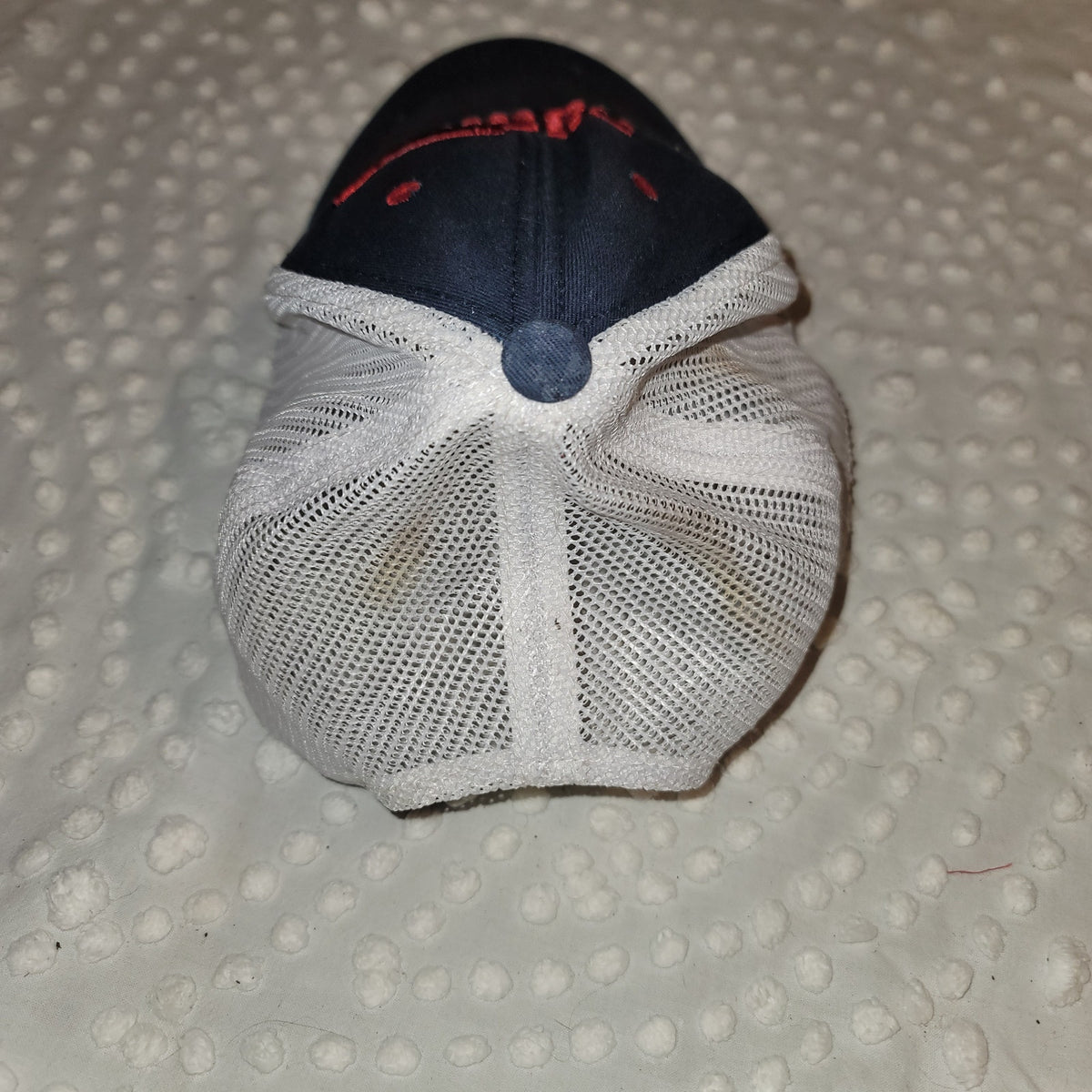 Puma hat ballcapn Trucker snap back ventilated mesh one size red white blue