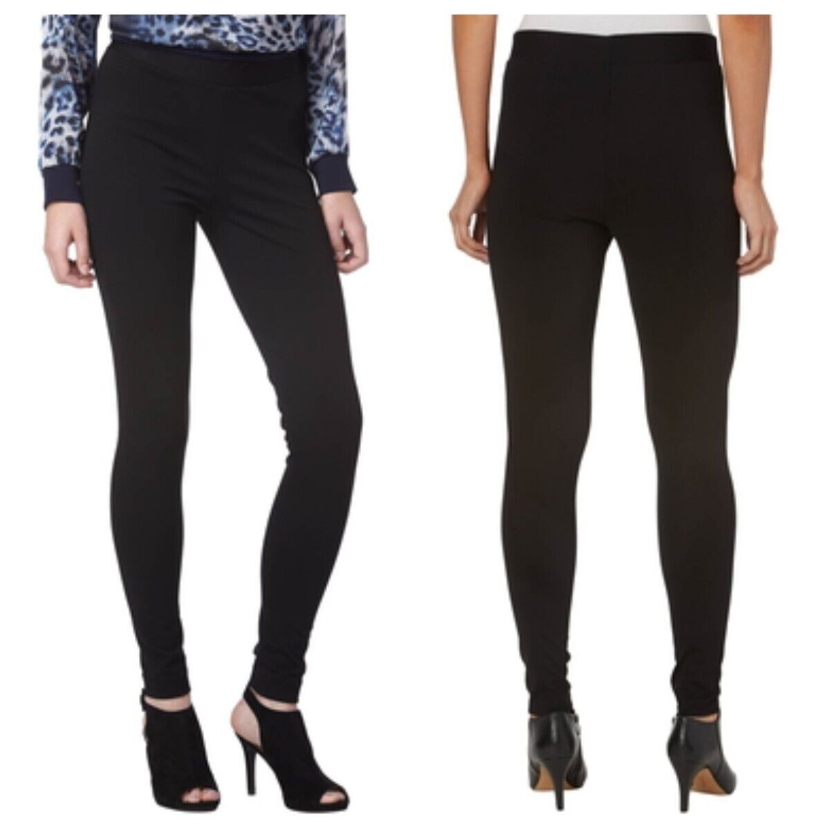 Two by Vince Camuto Back Seam Leggings Size PXXS/Petite 2XS in Dark Grey NWT