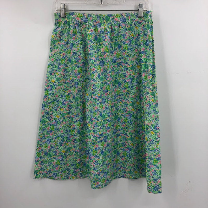 BT vintage skirt floral lightweight summer spring flowers Medium Fit Flare