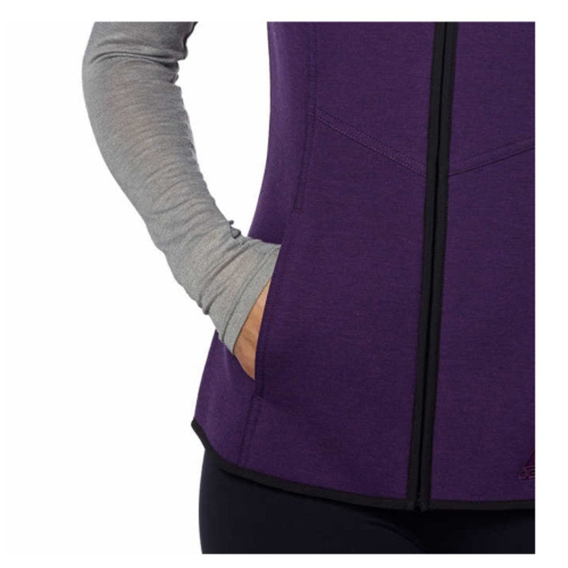 Gerry Lightweight Full Zip Hooded Vest Purple Size Small NWT