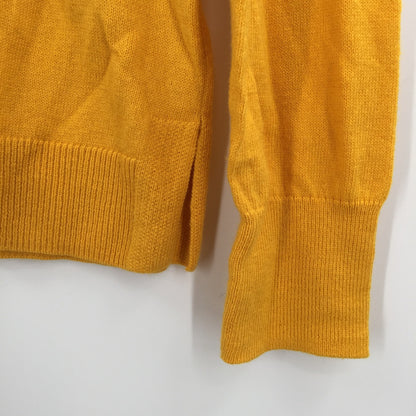 Courte & Rowe Voila Fine Guage Pullover Sweater Lightweight Yellow Size Small