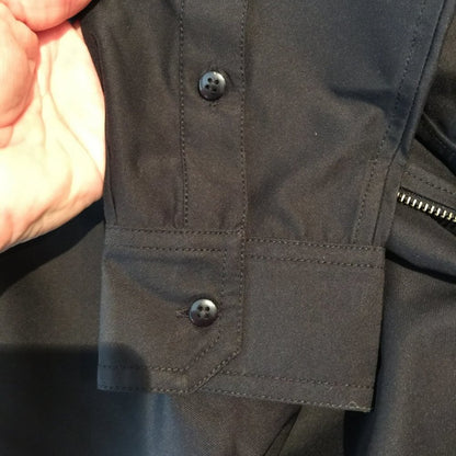NWT Calibrate Modern Zip Front Shirt Jacket Long Sleeves Size XS