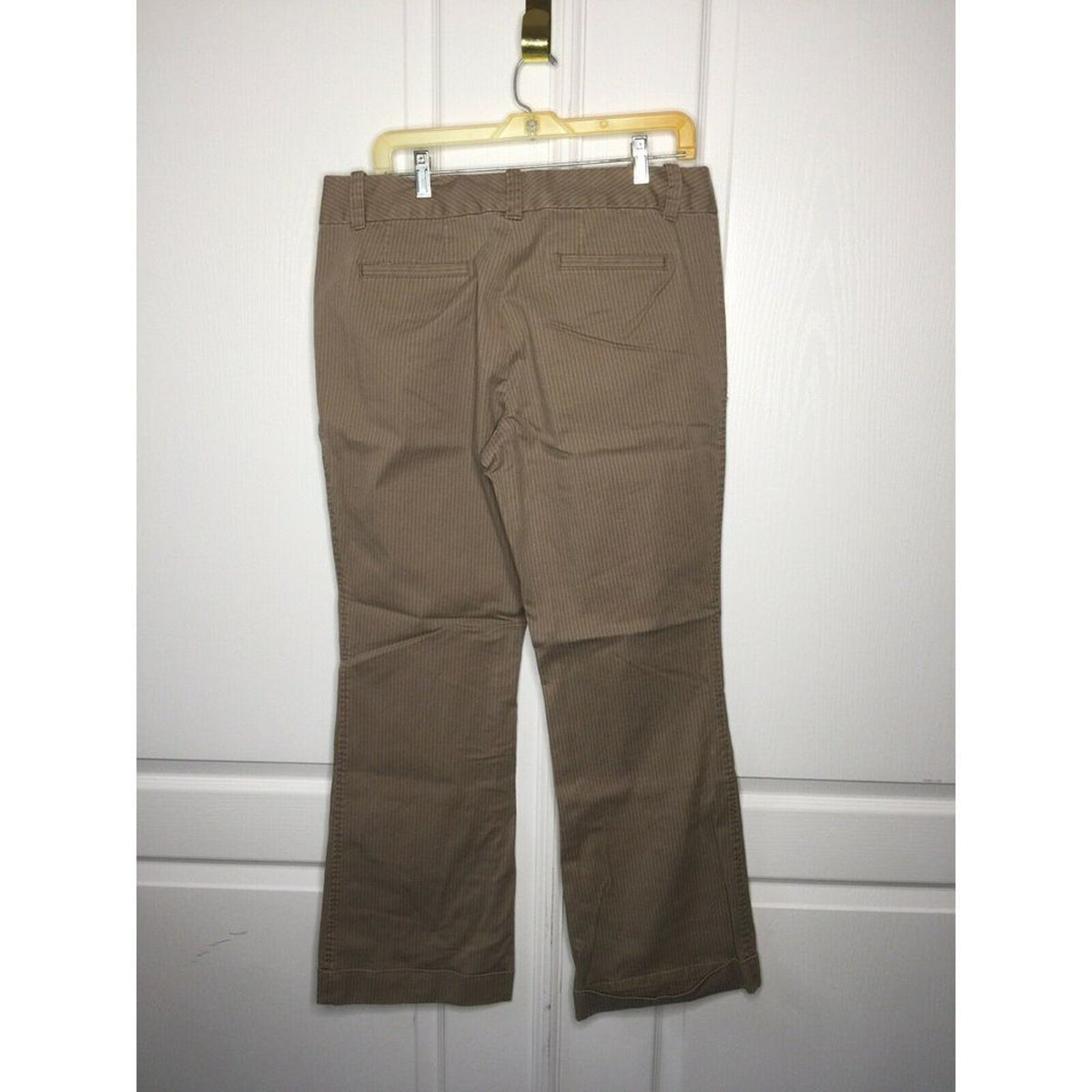 Banana Republic Pants tan Striped Stretch Work  14