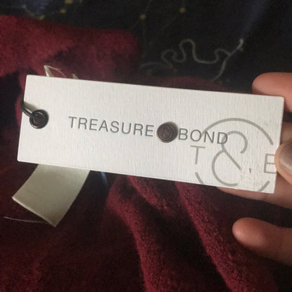 Treasure & Bond NEW Rib Knit Detail Cardigan Size XXSmall