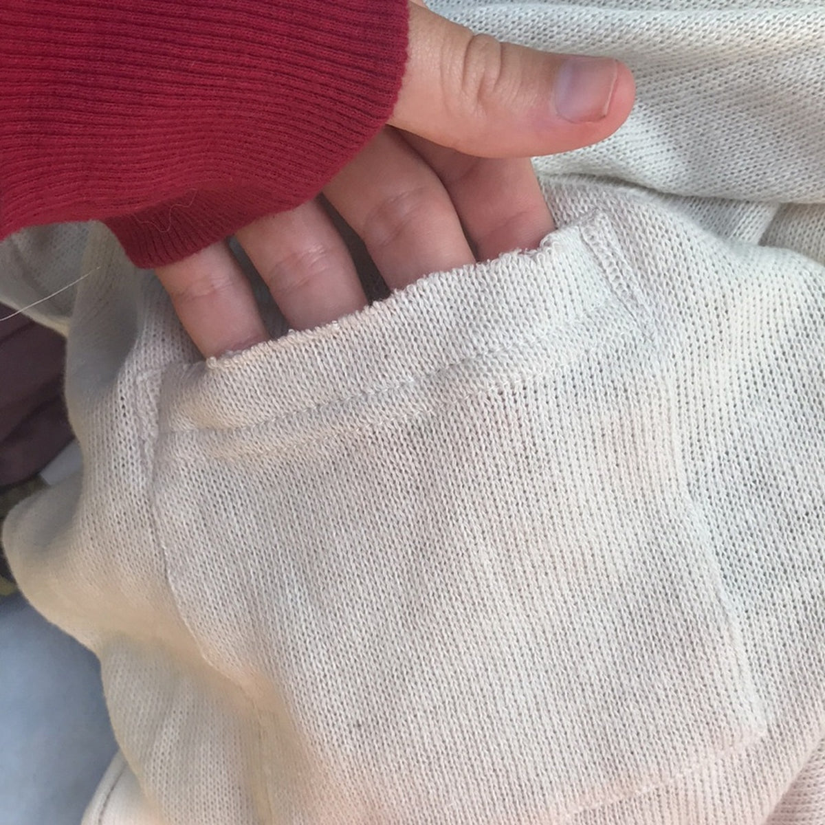 Abound NEW Cream Longlines Cardigan Sweater X Small New Oversized Cozy