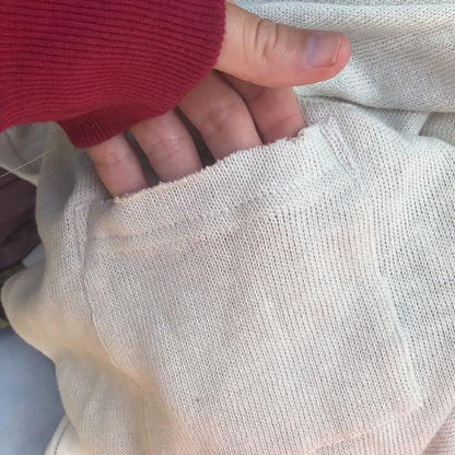 Abound NEW Cream Longlines Cardigan Sweater X Small New Oversized Cozy