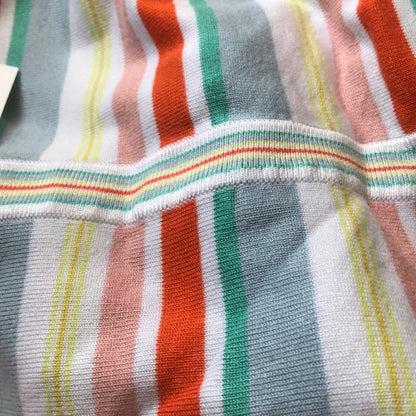 Ali & Jay XS Striped Shades On Sheath Dress Heavyweight Knit Stretchy Bodycon