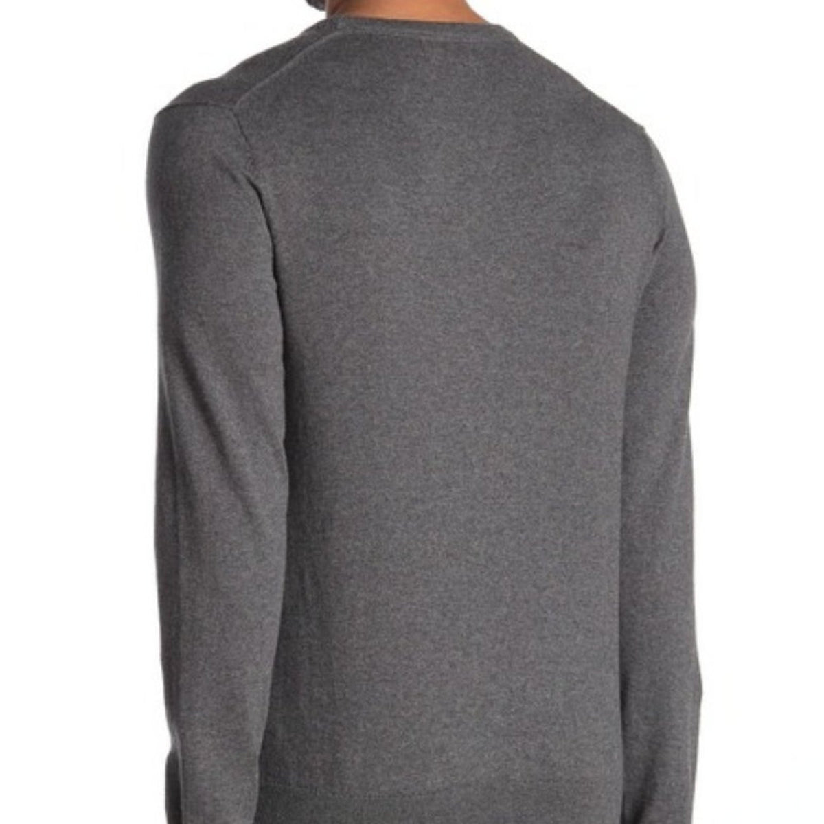Wallin & Bros XL  Grey Castlerock Cashmere Blend Pullover Sweater Crew Neck NWT
