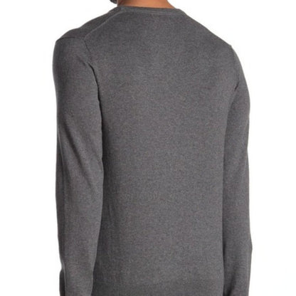 Wallin & Bros XL  Grey Castlerock Cashmere Blend Pullover Sweater Crew Neck NWT