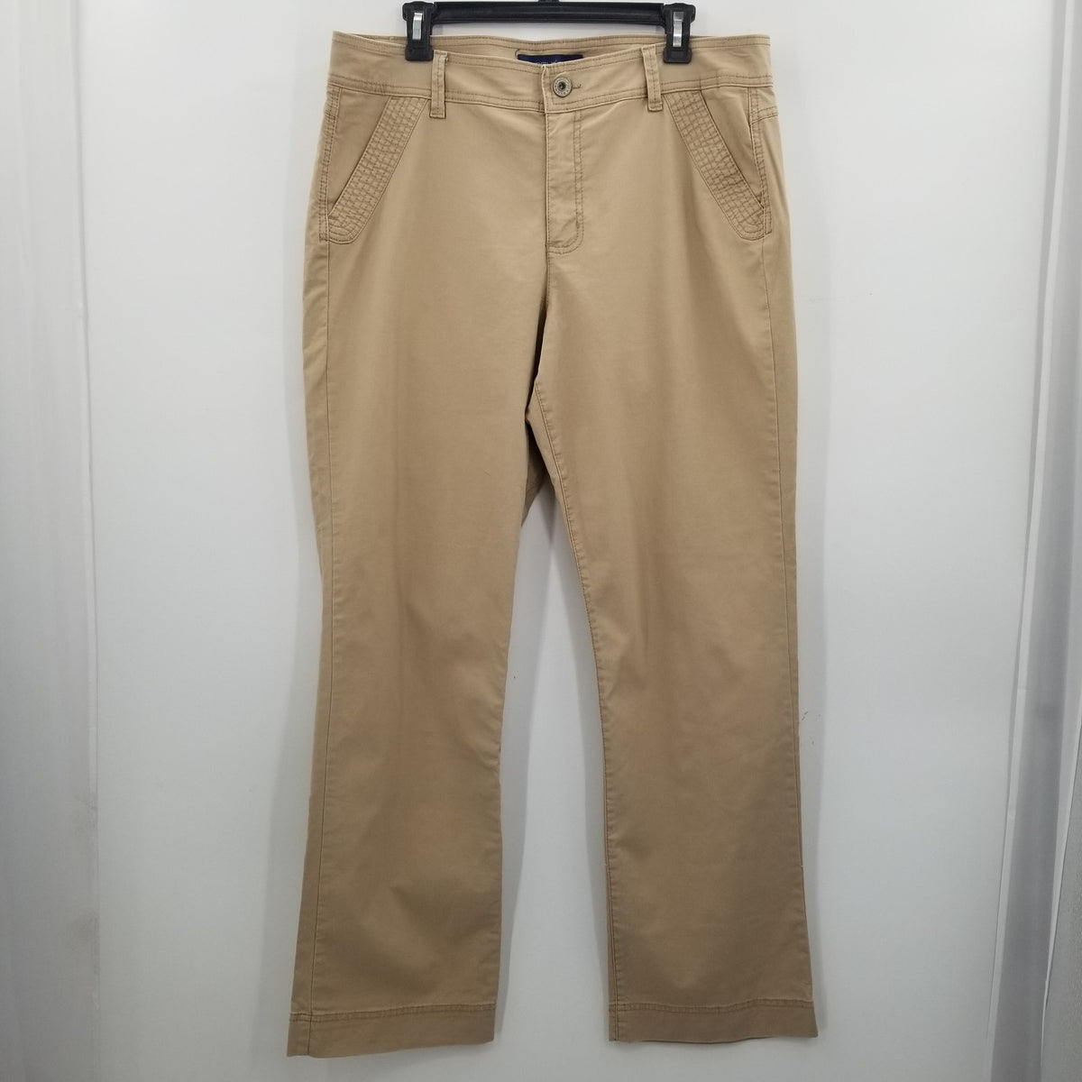 Bandolino blu Tan Pants Size 16 Womens career casual pockets Khaki Plus