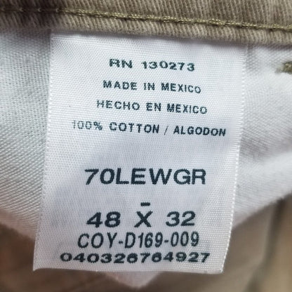 Wrangler Real Comfortable Jeans Cargo Pockets Size 48X32