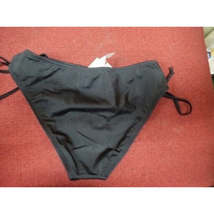 Heart & Harmony Black BOTTOMS Swimwear adjustable Tie Sides 12 new