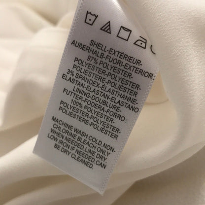 Dress the Population Gracelyn Blouson Jersey Gown XL White Formal Sleeveless NEW