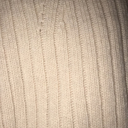 Naked Cashmere NEW Ribbed Bone Sleeveless May Top Large Knit sweater
