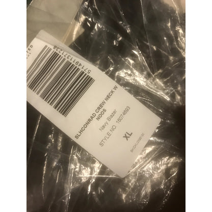 Selected Homme NWT Crew Neck w Noos Sweater Navy Blazer XL