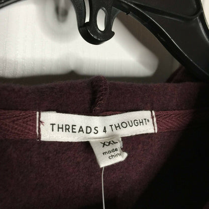 Threads 4 Thought NWT Pullover Drawstring Hoodie Sweatshirt Big Tall XXL ACTIVE