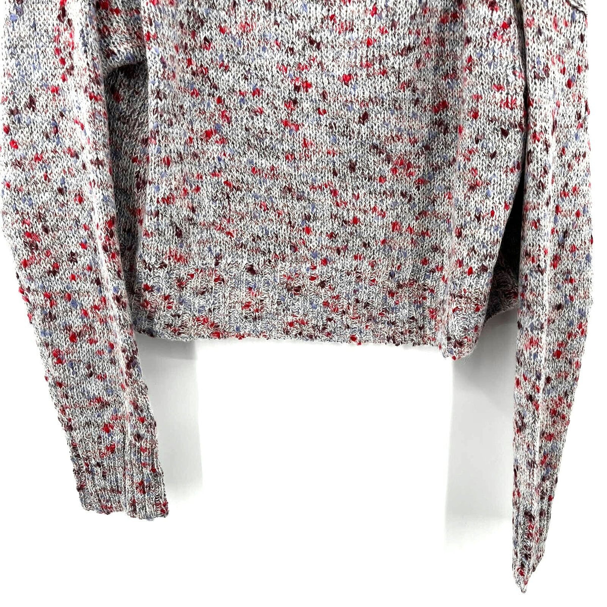 BP. Women's Slouchy Cowl Neck Sweater Size Large Multicolor Confetti NWT Crop
