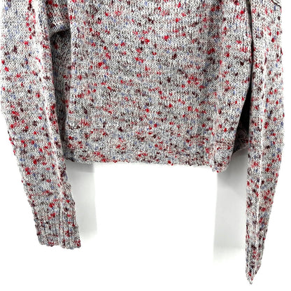 BP. Women's Slouchy Cowl Neck Sweater Size Large Multicolor Confetti NWT Crop