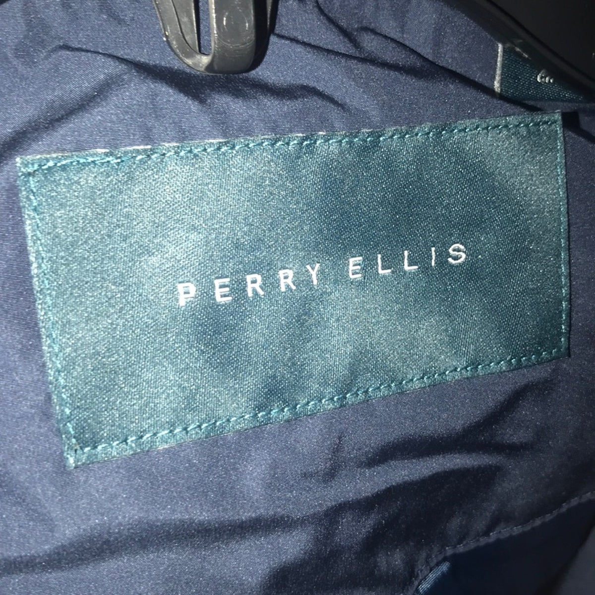 Perry Ellis Lightweight Harrington Zip Jacket Size eXTRA Large blue XL NEW