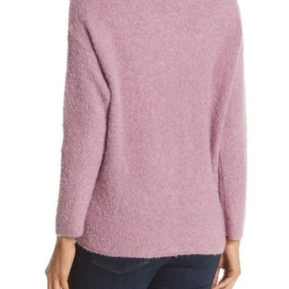 Catherine Malandrino Cozy Knit Turtleneck Sweater Size XS Extra Small Purple