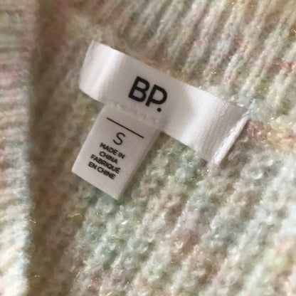 BP NWT Mark Pullover Sweater Multicolor Ivory Small