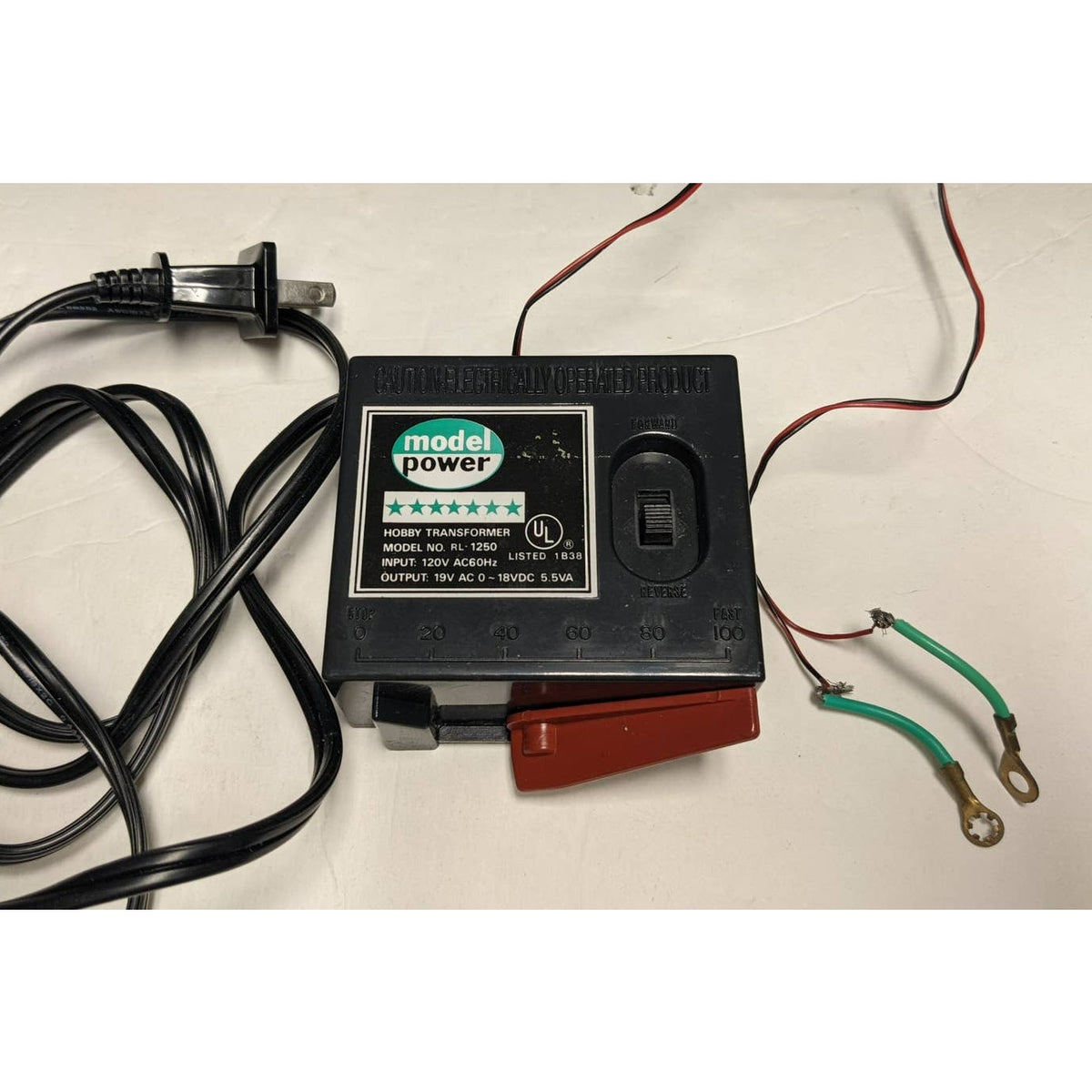 Department 56 HO Model Trains AC DC Motor Set with Miniature Railroad Decorations