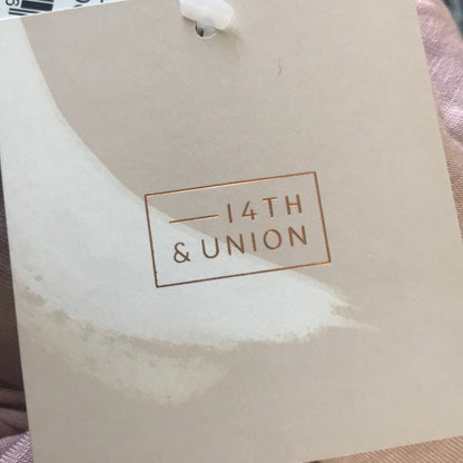 14th & Union Mock Neck Tie Back T-Shirt Size XSmall