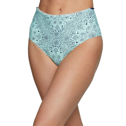 Anne Cole NWT Mykonos Medallion High Waisted Bikini Bottom Size XL