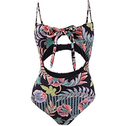 Raisins NWT Indo Bloom Puerto Vallarta Cheeky One-Piece Swimsuit Size Small