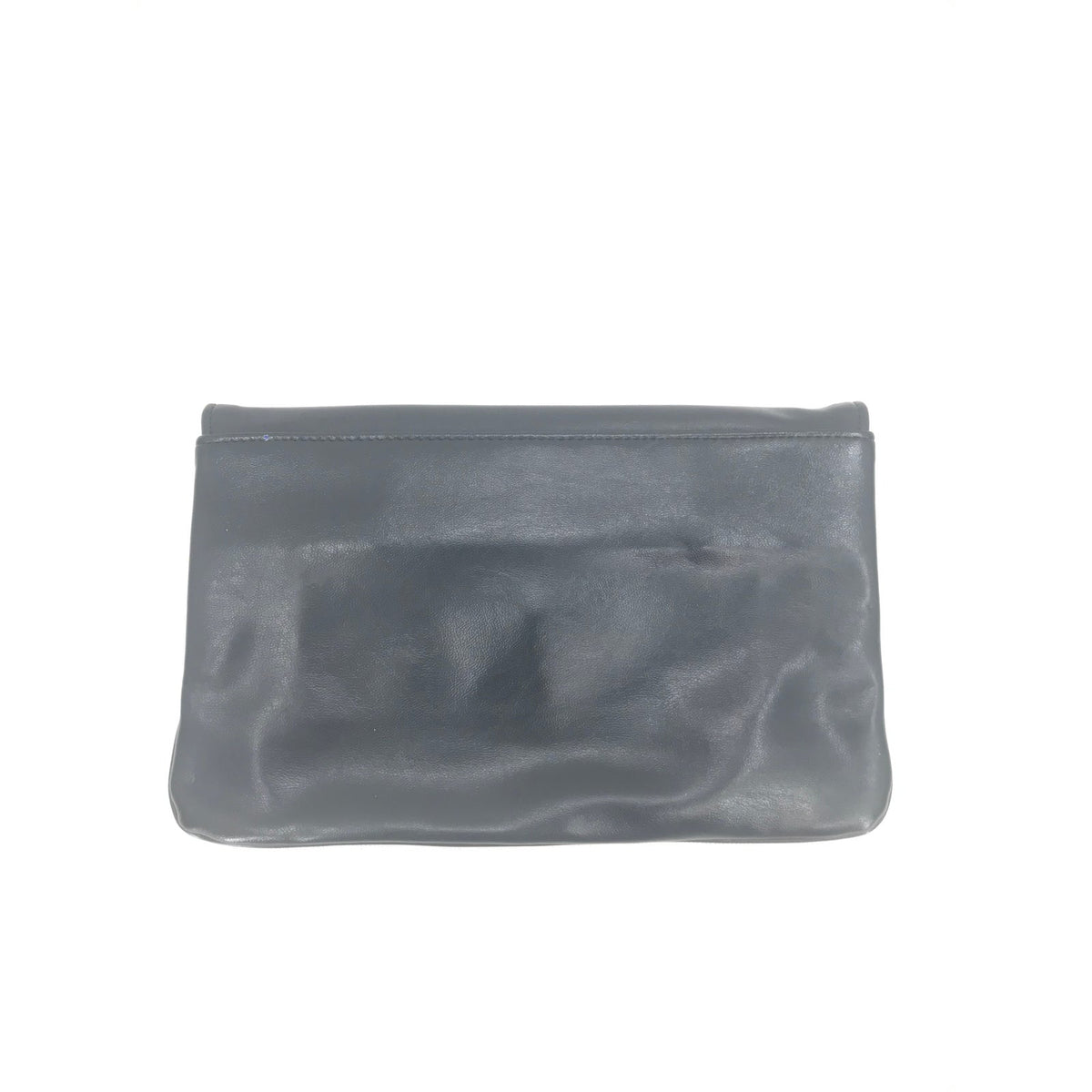 Vintage Women's Clutch Purse Snap Button Black Size One Bag