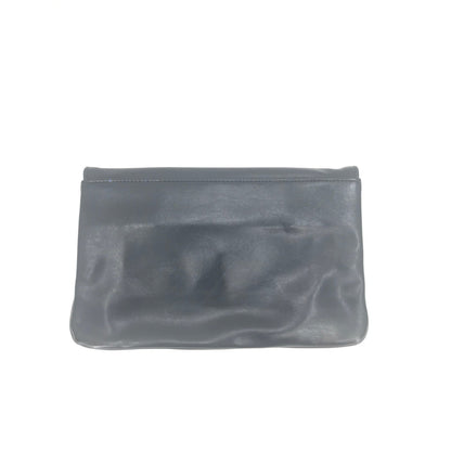 Vintage Women's Clutch Purse Snap Button Black Size One Bag