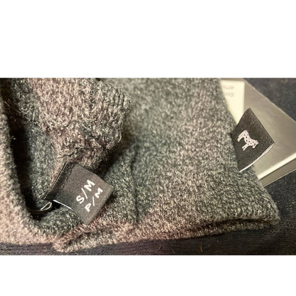 Echo Touchscreen Compatible Knit Gloves Women Small/Medium Charcoal Heather NWT