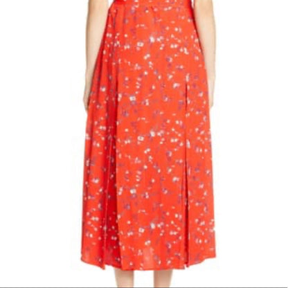 Judith & Charles NEW Salerno Floral Midi Dress Size 6 sleeveless flowers summer