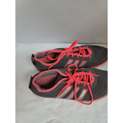 ADIDAS LIQUID 2 Womens 7.5 Lightweight Running SNEAKERS Gray & Pink